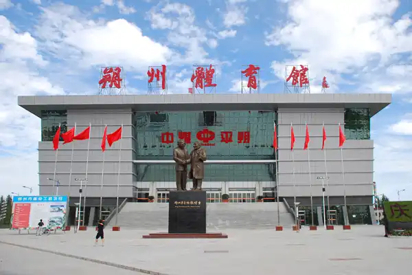 山西朔州體育館-人證比對閘機